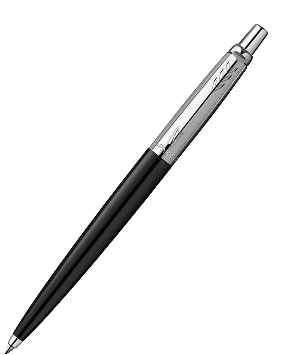 Ручка шариковая Parker Jotter Originals Black Chrome CT, черная