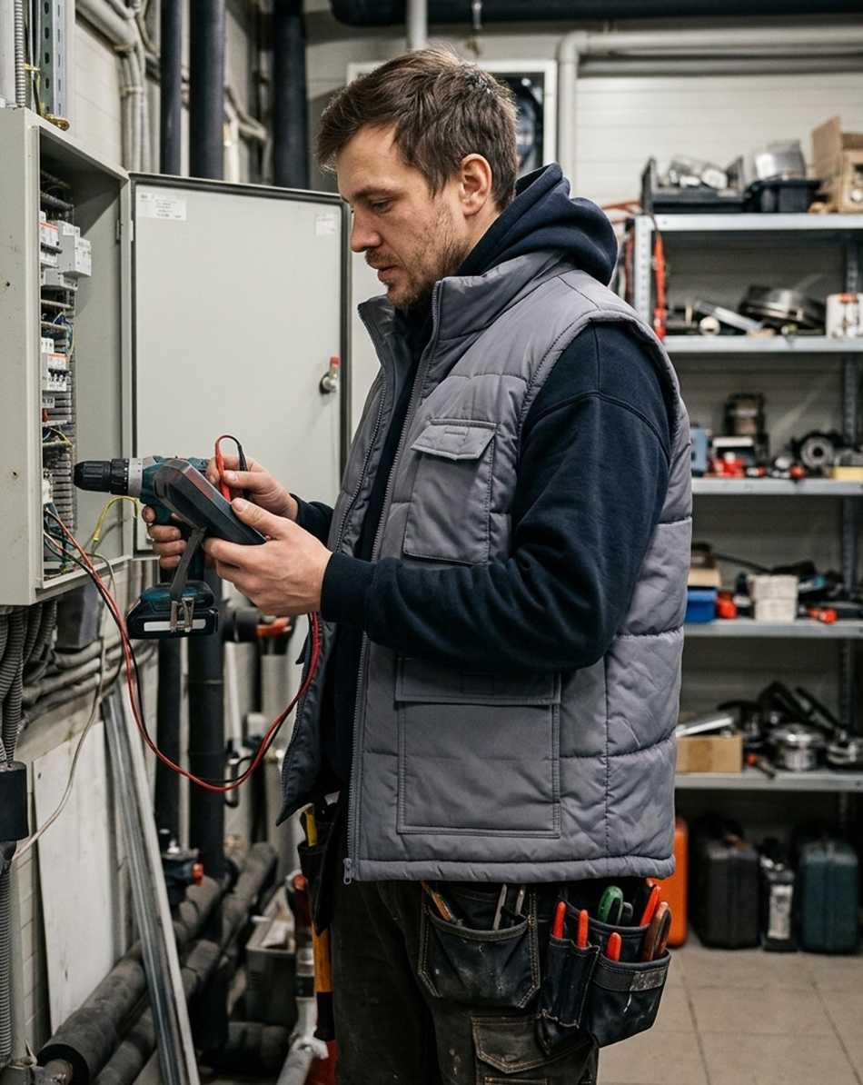 Жилет теплый рабочий "WORKER"