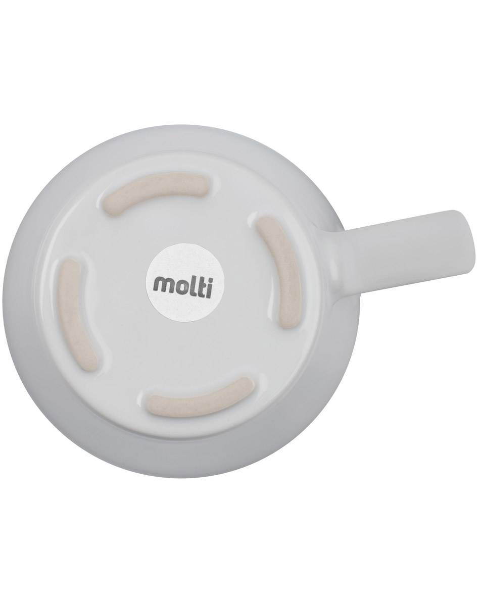 Кружка Modern Bell Classic, глянцевая, серая