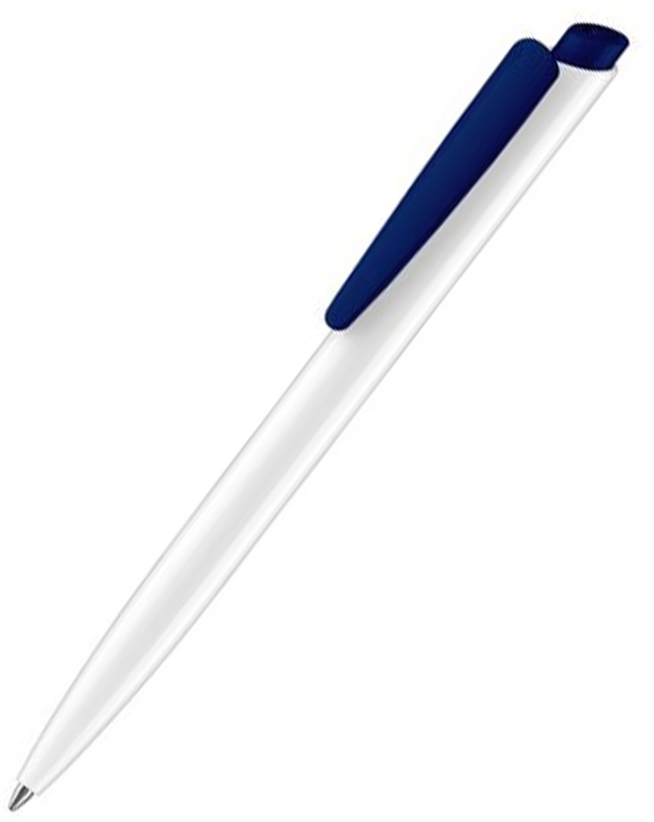 Ручка Senator Dart Basic Polished бело-темно синий