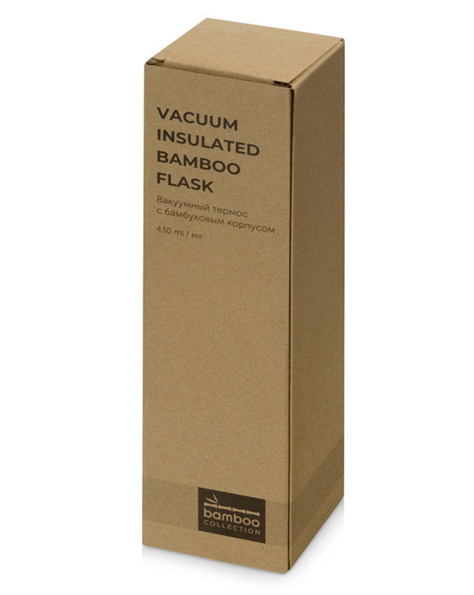 Вакуумная термобутылка «Vacuum bottle C1», soft touch, 500 мл, черный